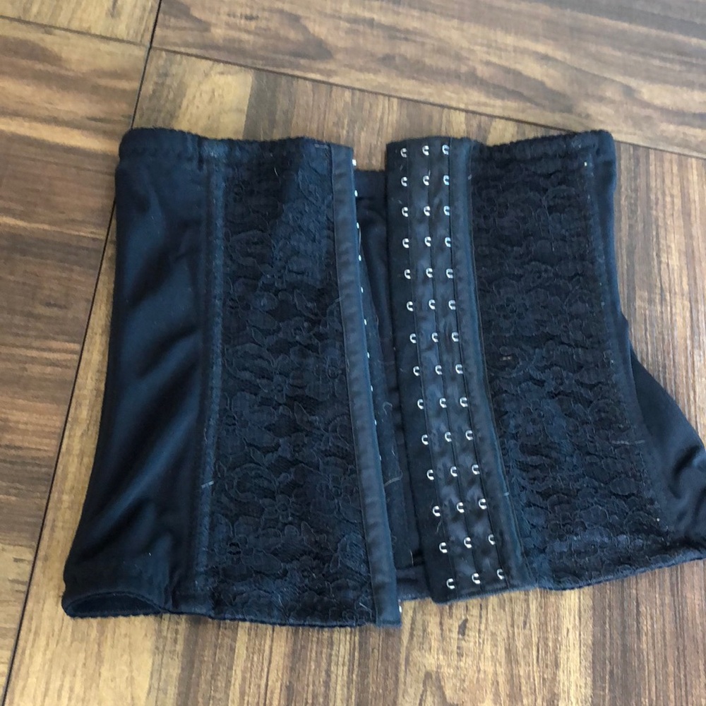 Black Lace Corset
